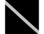 Серебряная цепочка на щиколотку, джиотто тонда